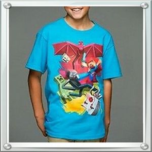 Boy's Minecraft Samcube Battle Official MojangJinx